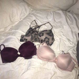 Pink and Victoria secret bras